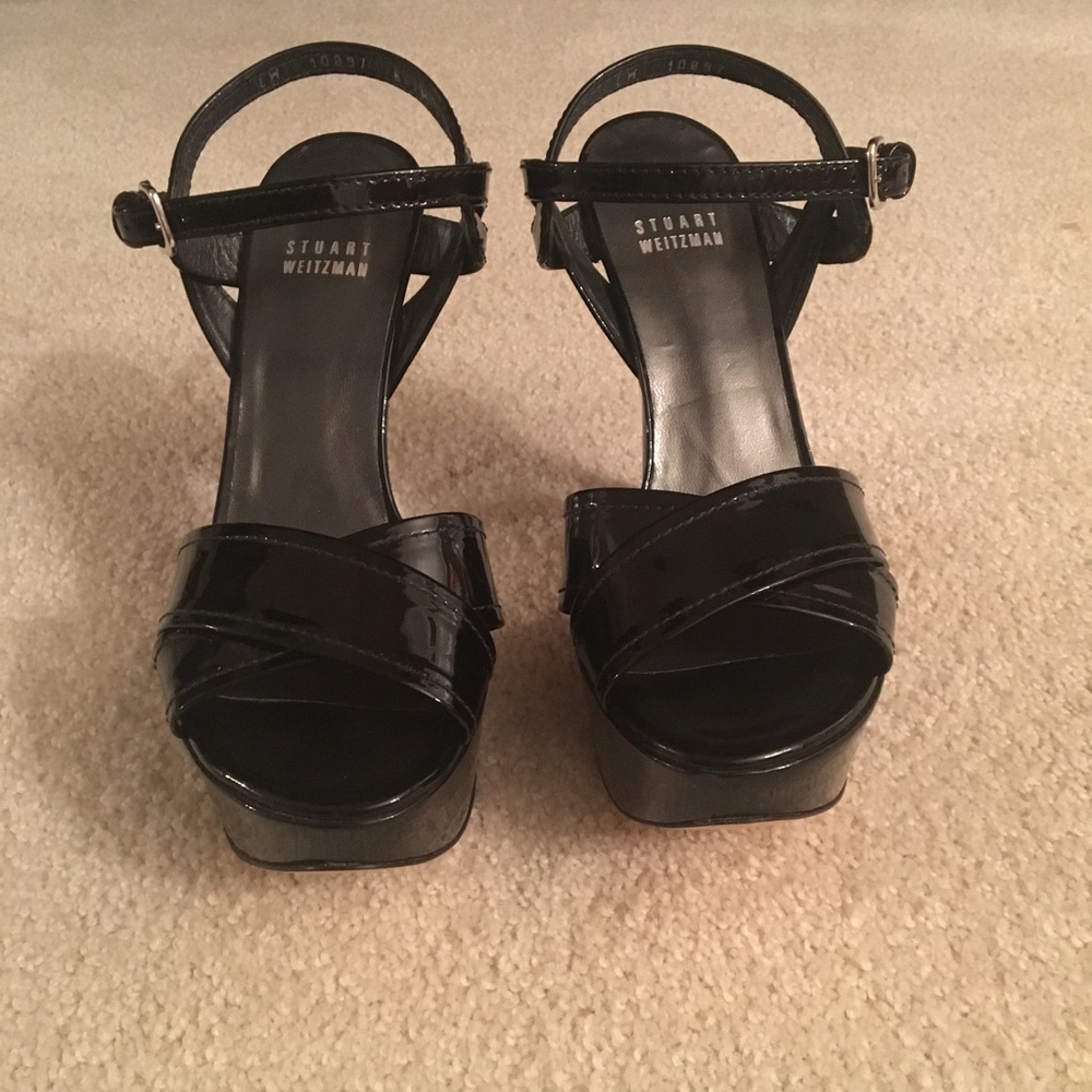 Stuart Weizmann Platform Sandals - image 2